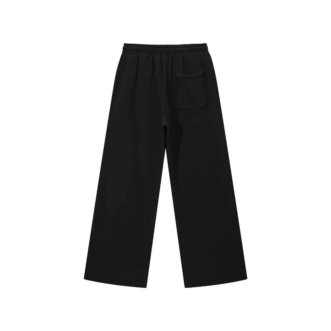 ACID WASH LOOSE FIT JOGGERS- IVORY