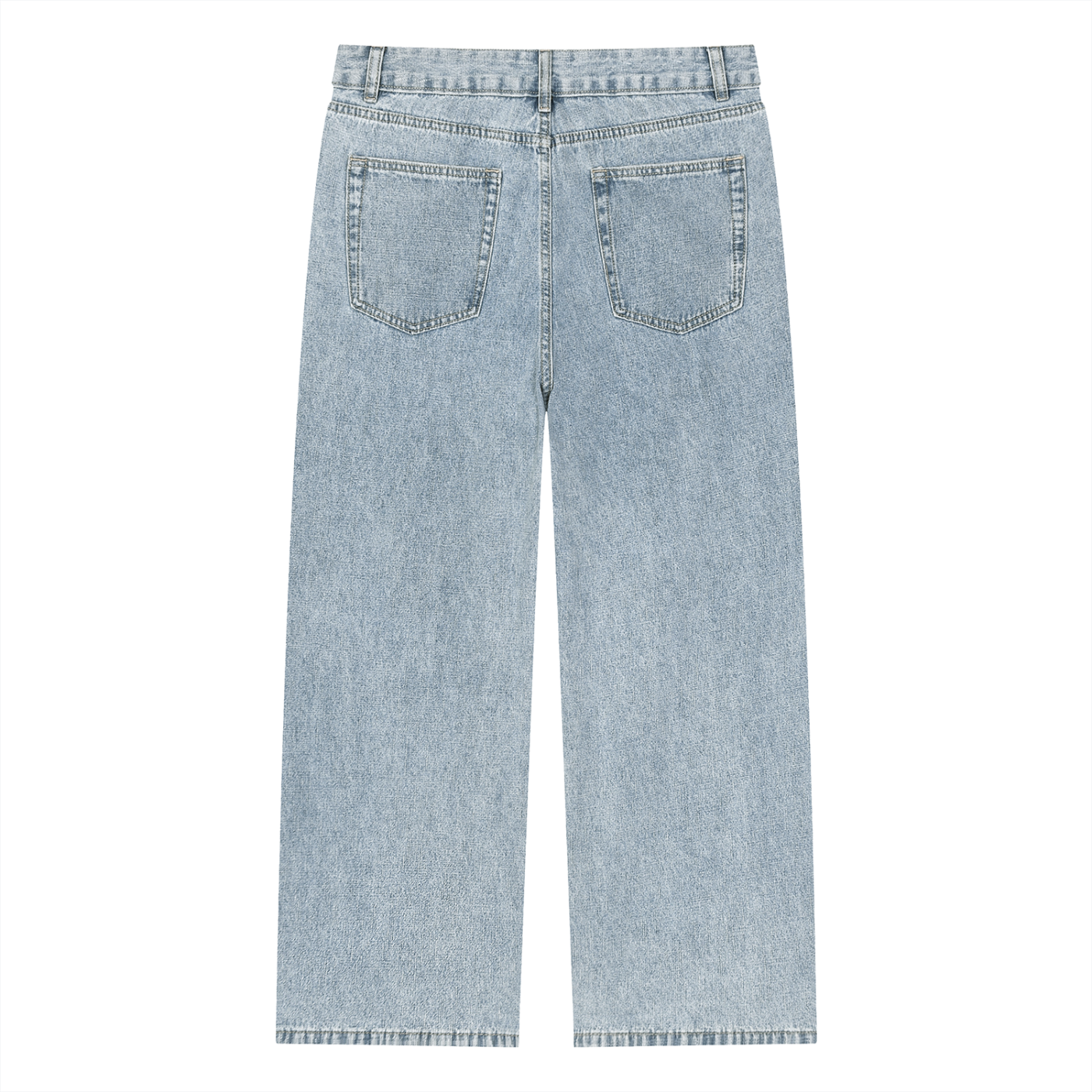 VINTAGE WASH STRAIGH LEG JEANS
