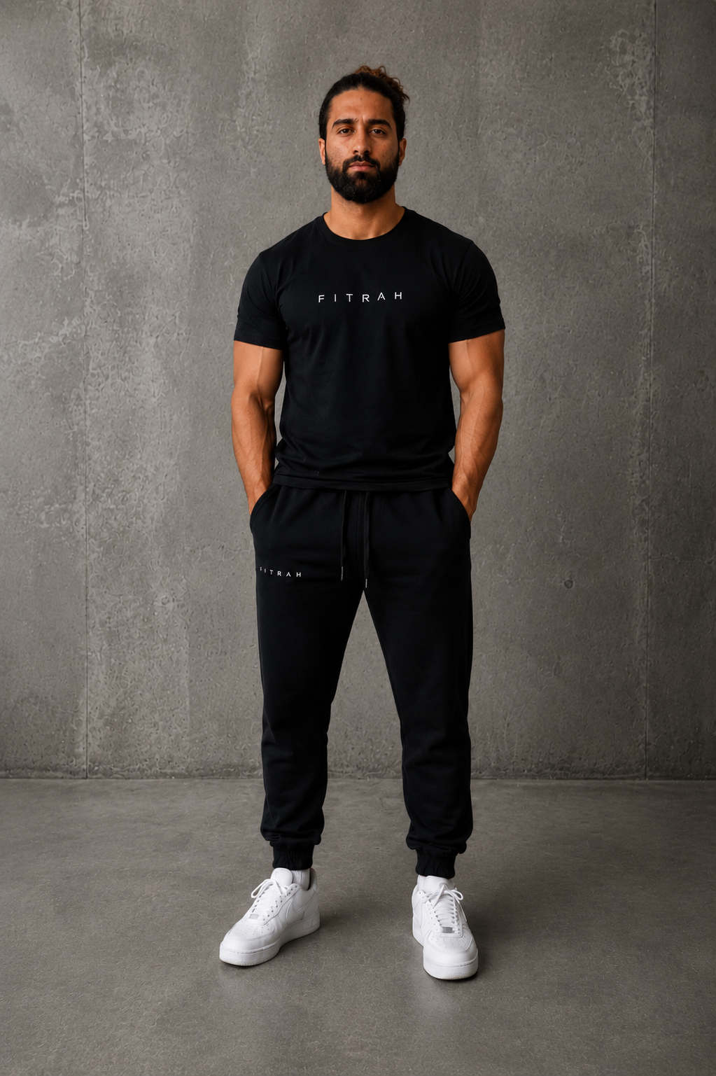MENS BLACK FOUNDATION T SHIRT