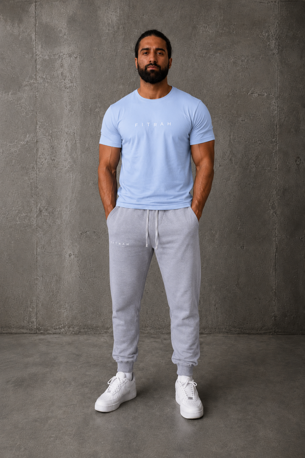 MENS SKY BLUE FOUNDATION T SHIRT